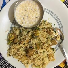 A picture of Veg Pullao.