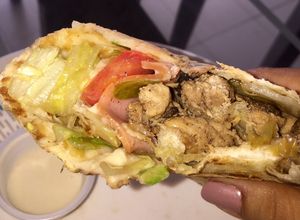 Una foto de Sándwich árabe