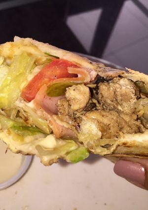 Una foto de Sándwich árabe