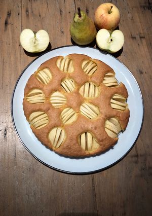 Une photo de Gâteau aux pommes