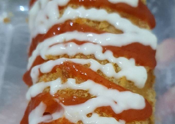 Resep 123. Sosis Mozarella Corndog Resep 123. Sosis Mozarella Corndog