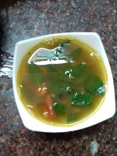 முருங்கைக்கீரை மிளகு ரசம் #sambarrasam செய்முறை முக்கிய புகைப்படம்