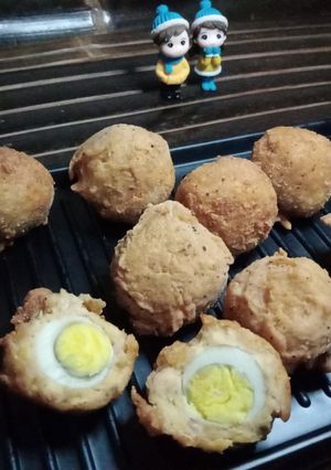 Foto resep 86. Bola-Bola Tempe Isi Telur Puyuh