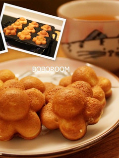 花花雞蛋糕 的食譜成品照片