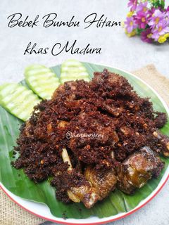 Foto resep 582. Bebek Bumbu Hitam khas Madura