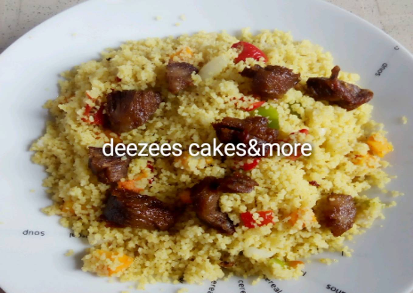 Stir fry couscous