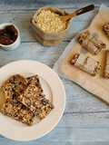 No-bake granola bar(with gulukand)