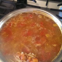 A picture of Sopa de fideo.