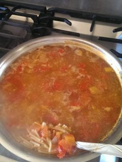 A picture of Sopa de fideo.