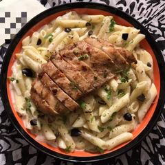 A picture of Penne Pasta.