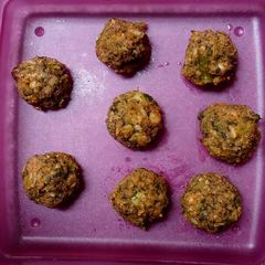 Baked Broccoli Balls A picture of Baked Broccoli Balls.