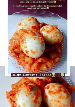 Foto resep Telur kentang baladooo