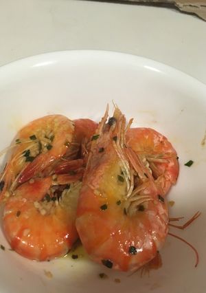 A picture of Butter Shrimp.