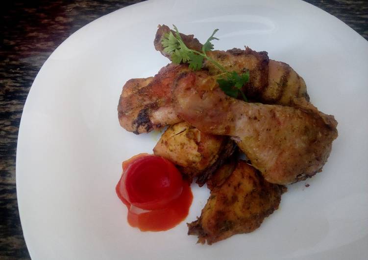 Quick and Easy Tandoori chicken