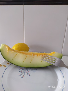 Una foto de Melón al aroma de Limón