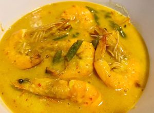 Gambar Udang masak lemak cili padi