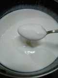 Yogurt natural casero