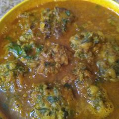 A picture of Palak Kofta Curry.