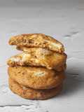 Maple Cookies with Pecans and White Chocolate