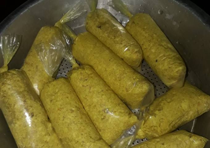 Cara membuat Galantin telur ikan dan tahu Cara membuat Galantin telur ikan dan tahu
