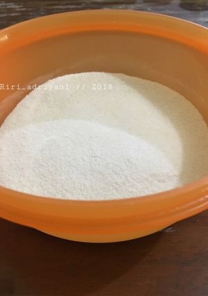 Foto resep Tepung beras homemade MPASI 6+ (untuk bubur susu)