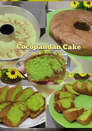 Foto resep Cocopandan Cake