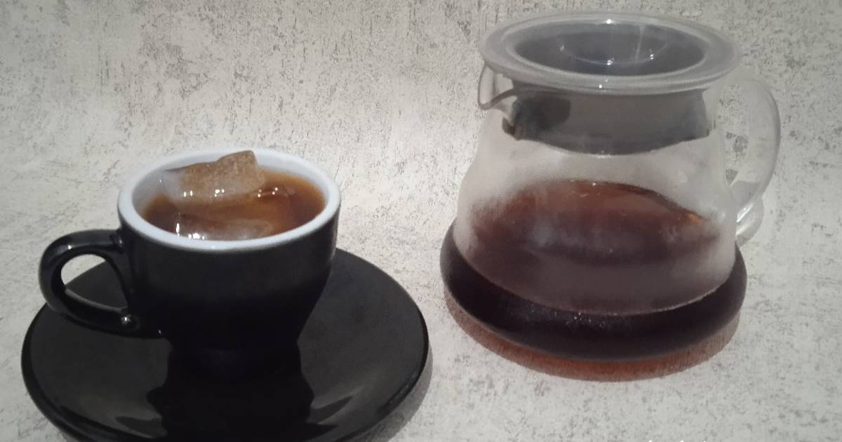 Resep Japanese Iced Coffee (v60) 6 oleh Devalesha Kitchen Cookpad