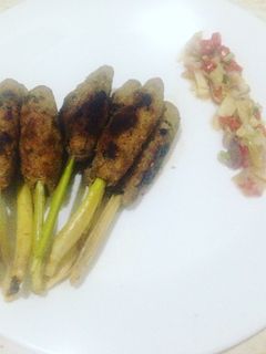 Foto resep Sate Lilit daging sapi