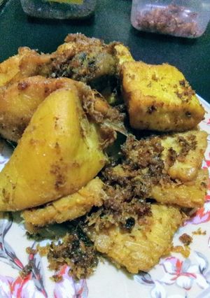 Foto resep Ayam goreng laos
