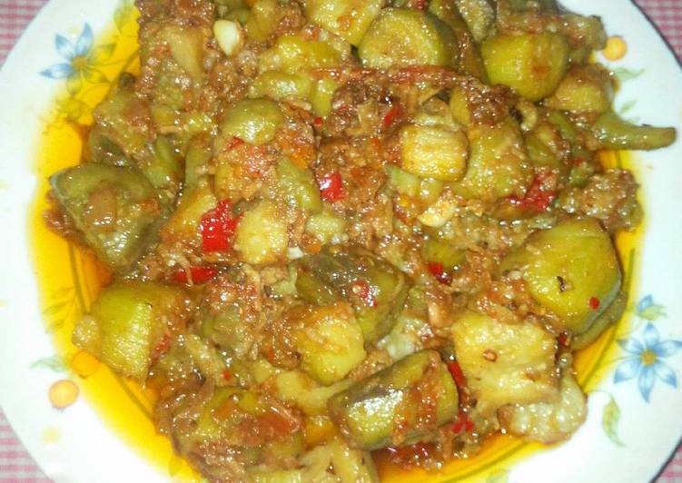 Balado Terong Dg Baceman Bawang Putih