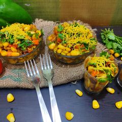 A picture of Corn Bhel.