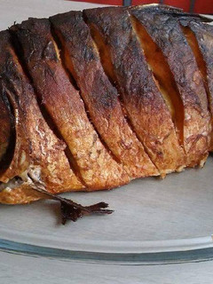 Sült ponty recept fotója