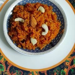 A picture of Gajar Ka Halwa.