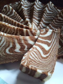 Foto resep Zebra Cake Kukus
