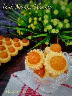 Gambar 🏴 Tart Nenas Mawar - England