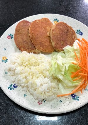 Una foto de Hamburguesas de atún de Marcela