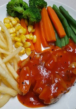 Foto resep Steak tuna dengan saus seadanya