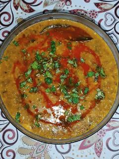 A picture of Mung dal (splits) masala.
