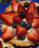 Tartas mini de arándanos y frutillas