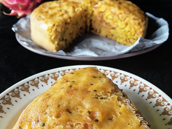 Cara Gampang Menyiapkan Resep Bolu kukus buah naga yang Bikin Ngiler Anti Ribet, Lezat