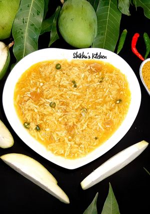 কাঁচা আম মাখা রেসিপির প্রধান ছবি