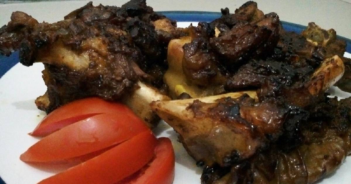 827 resep  kambing  bakar enak dan sederhana Cookpad