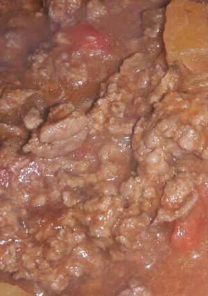 Una foto de Salsa bologñesa muy fácil