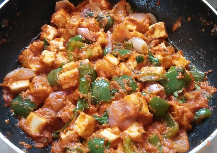 Restaurant Style Kadai Paneer Recipe By Charmi Vala Cookpad