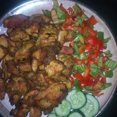 A picture of Fried chicken breast.