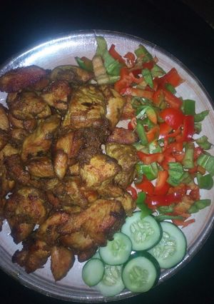 A picture of Fried chicken breast.