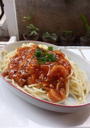 Foto resep Spaghetti Bolognaise Bunda