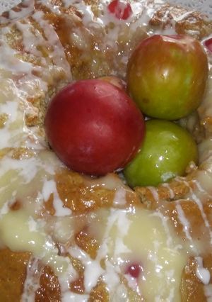 Una foto de Rosca de Reyes integral