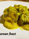 Paneer stuffed ridge gourd/ Niramish Jhinger Dolma