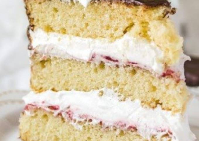 Recipe of Perfect Vanilla sponge cake